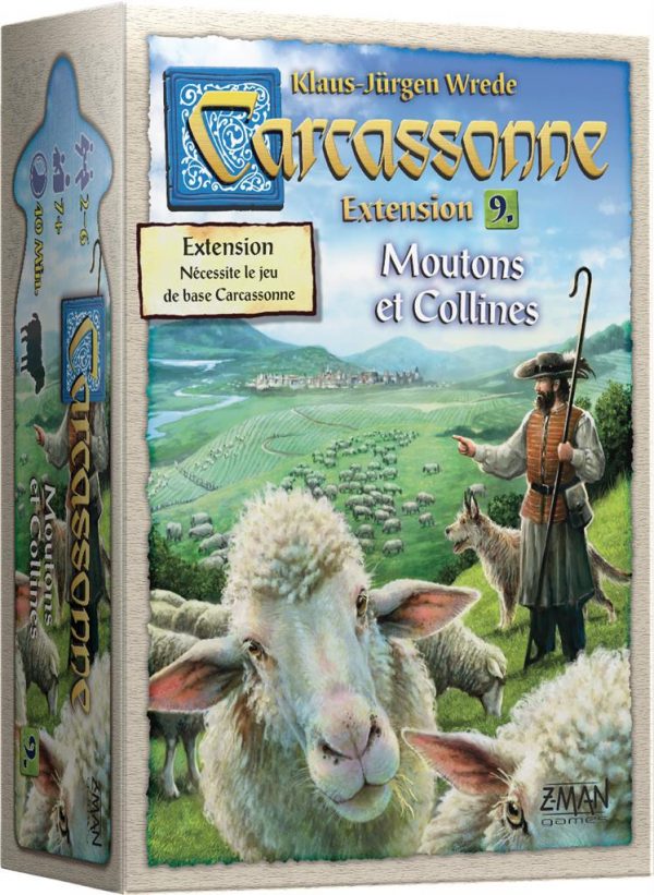 CARCASSONNE - MOUTONS et COLLINES