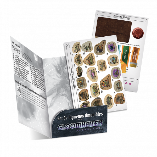 GLOOMHAVEN - LES CERCLES OUBLIÉS - SET DE VIGNETTES AMOVIBLES