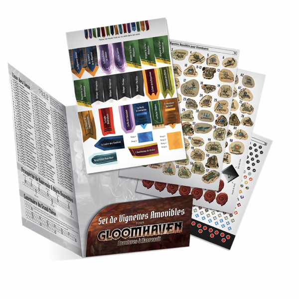 GLOOMHAVEN - SET DE VIGNETTES AMOVIBLES