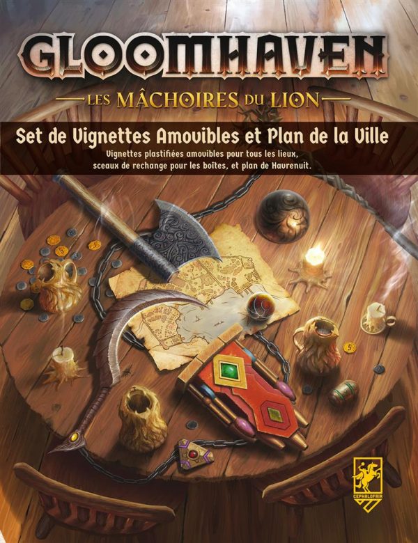GLOOMHAVEN - LES MÂCHOIRES DU LION - SET DE VIGNETTES AMOVIBLES