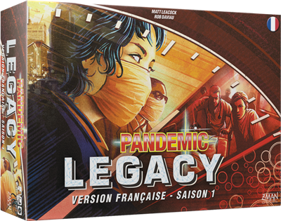 PANDEMIC - LEGACY - SAISON 1 - ROUGE