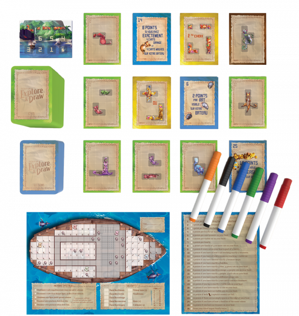 L'ILE DES CHATS - EXPLORE AND DRAW