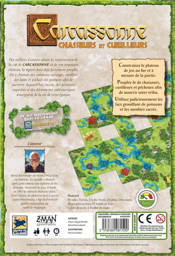 CARCASSONNE - CHASSEURS ET CUEILLEURS