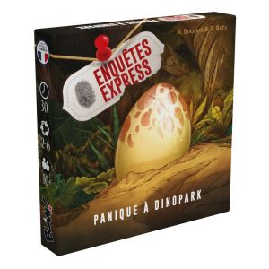 ENQUÊTES EXPRESS - PANIQUE À DINOPARK