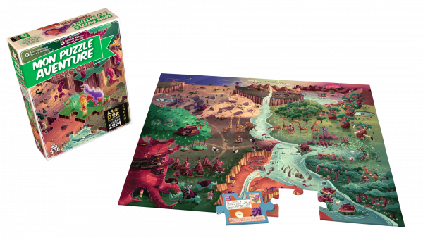 MON PUZZLE AVENTURE - TERRE OCRE